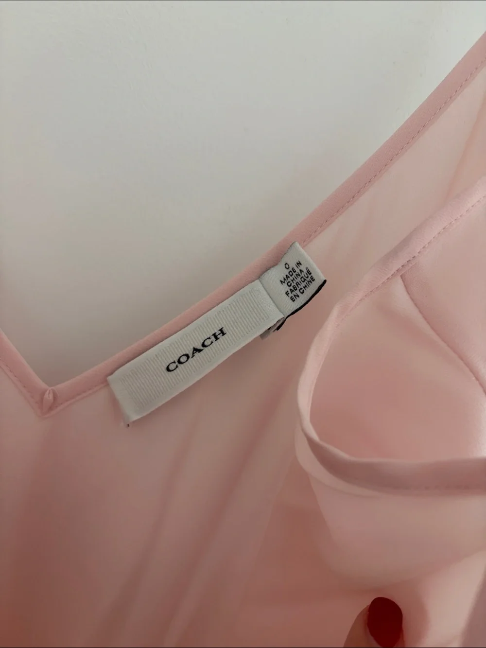 Coach slip dress